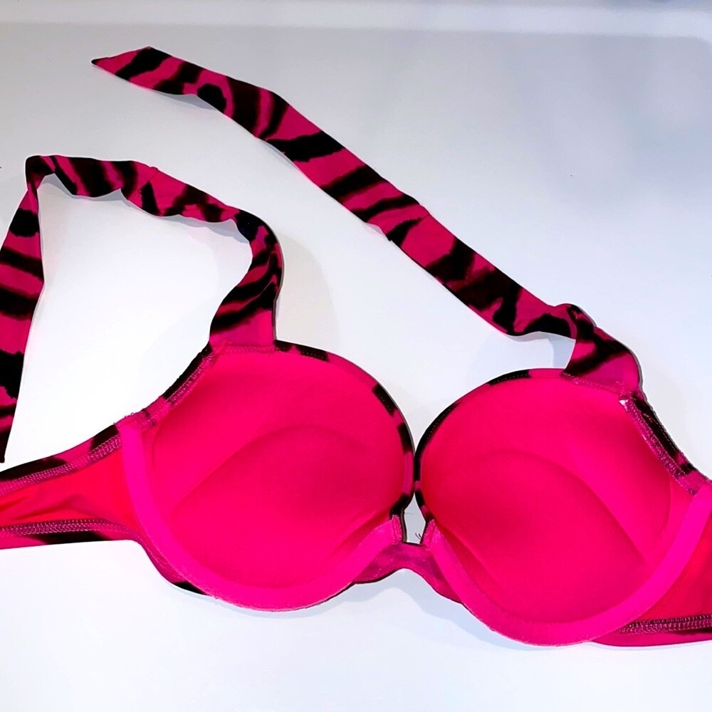 VS Swim BOMSHELL PUSH UP Bikini Top 32A +Bottoms Small - Picture 5 of 8